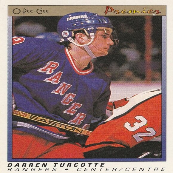 Darren Turcotte NYR Hockey Card Collection - Picture 3 of 10